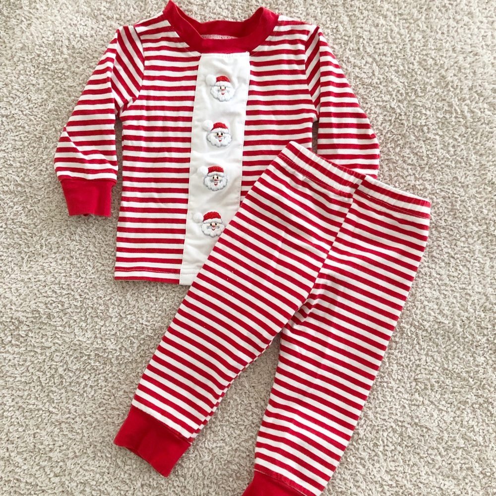 Cecil & Lou Santa Pajamas
